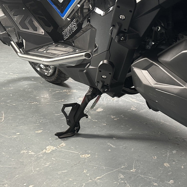 Easy Kick Stand for ZONTES 368G Side Stand Kick Support Extend Kickstand Extender (for 368G Low Seat Version)