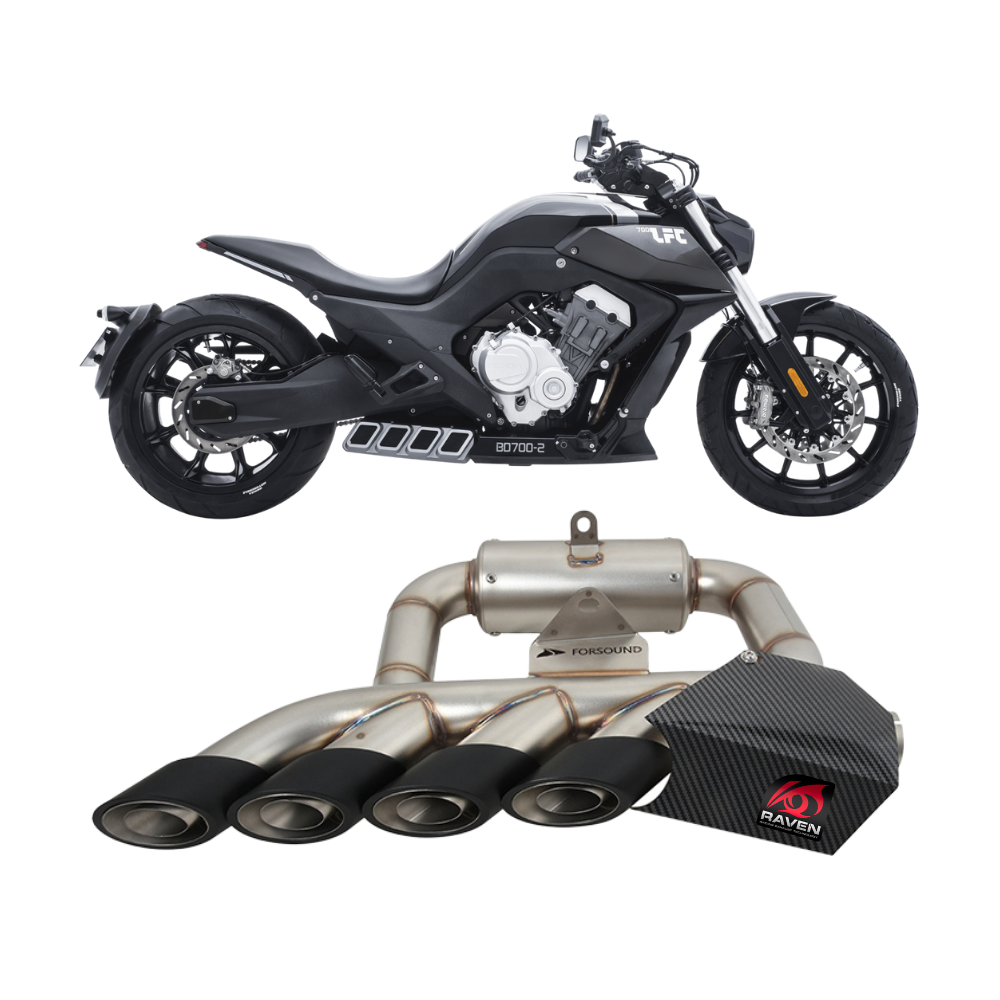 RAVEN Benda LFC 700 Exhaust Pipe LFC700 Modified Full Bottom Exhaust Back Pressure Exhaust Pipe