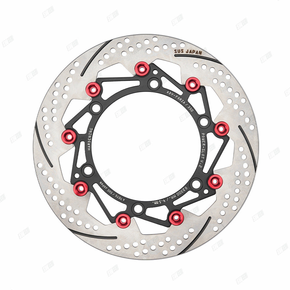 Honda Forza350 ADV350 Front Wheel Modified Floating Disc Brake Disc SUS Japan Brake Disc Round 300MM