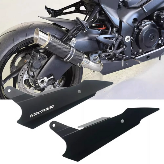 Suzuki Gsxs1000GT/F 2015-2023 Exhaust Pipe Anti-Scald Cover Thermal Shroud Motorcycle Protection Modification Assembly