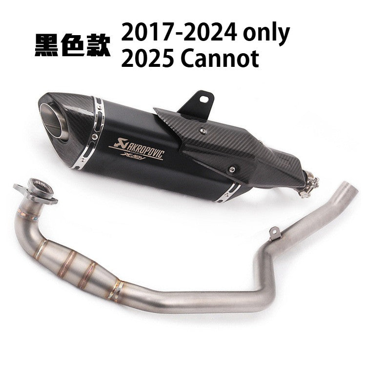 Honda XADV750 2021-2024 XADV 750 2025 Slipon Modified Exhaust Pipe Front Section and Tail Section