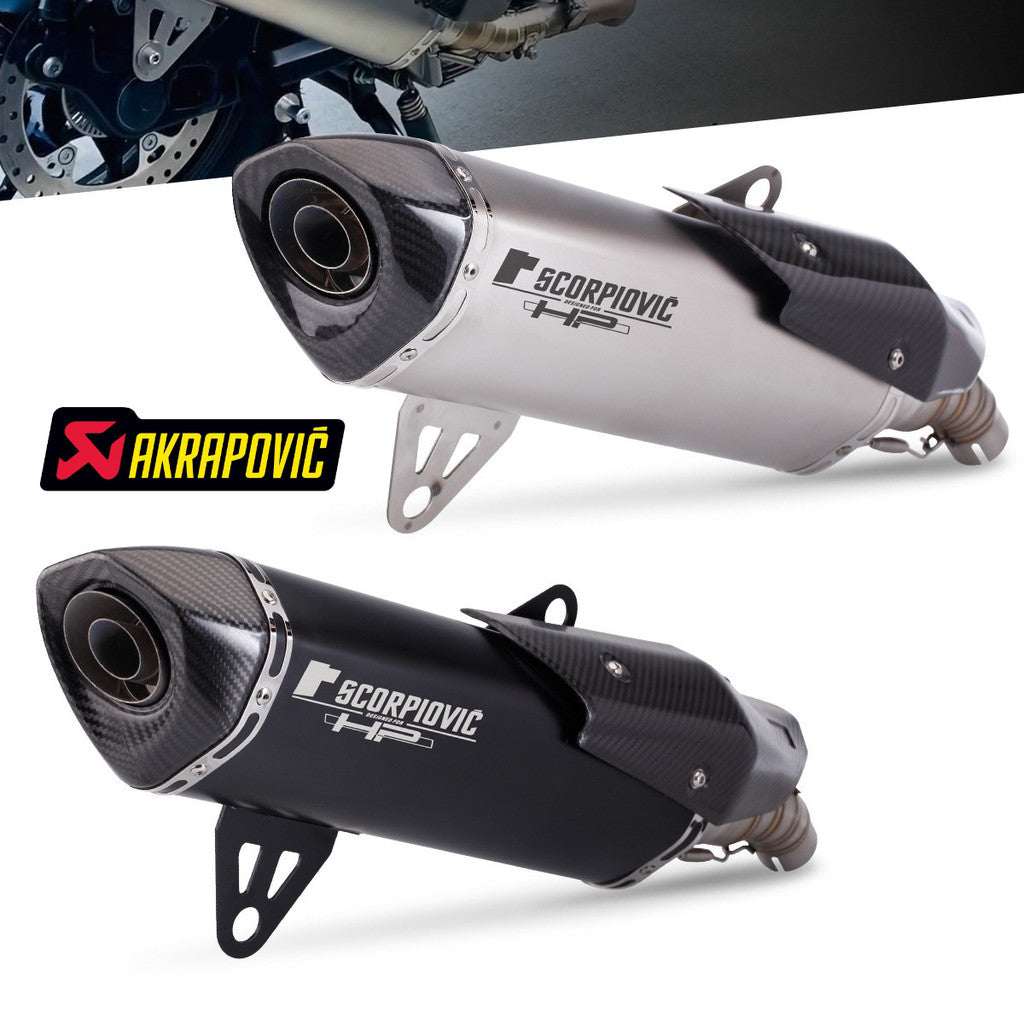 Akrapovic Motorcycle Exhaust Pipe for BMW C400X C400GT Carbon
