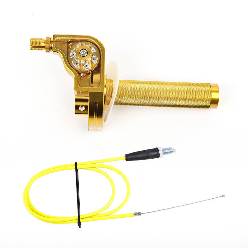 Motorcycle Fast Throttle Universal Motorcycle Cnc Aluminum Single Line Fast Throttle 22mm Handle Bar