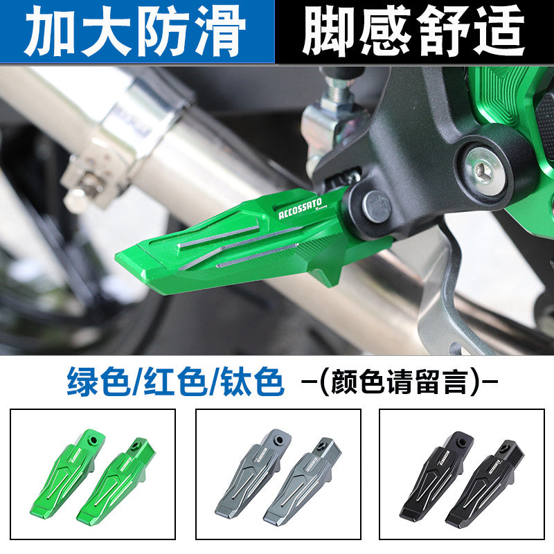 Kawasaki Ninja500 SE Footrest Rear Armrest Short Tail Guard Bar Exhaust Cover Modenas NInja 500 SE