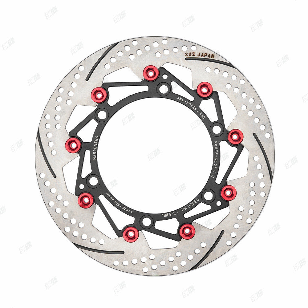 Honda Forza350 ADV350 Front Wheel Modified Floating Disc Brake Disc SUS Japan Brake Disc Round 300MM