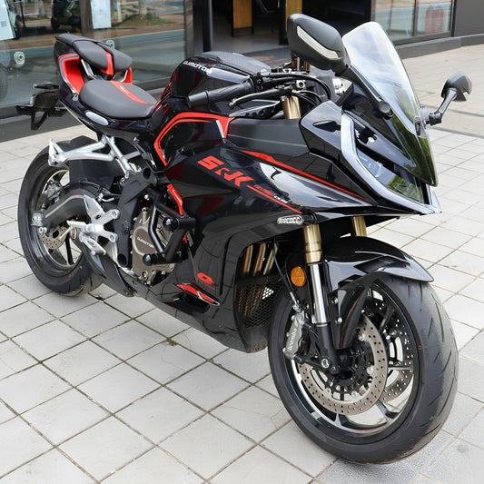 QJMOTOR SRK250RD Crash Bar Guard Bar Motorcycle Slider Racing Crash Bar Motorcycle Accessories