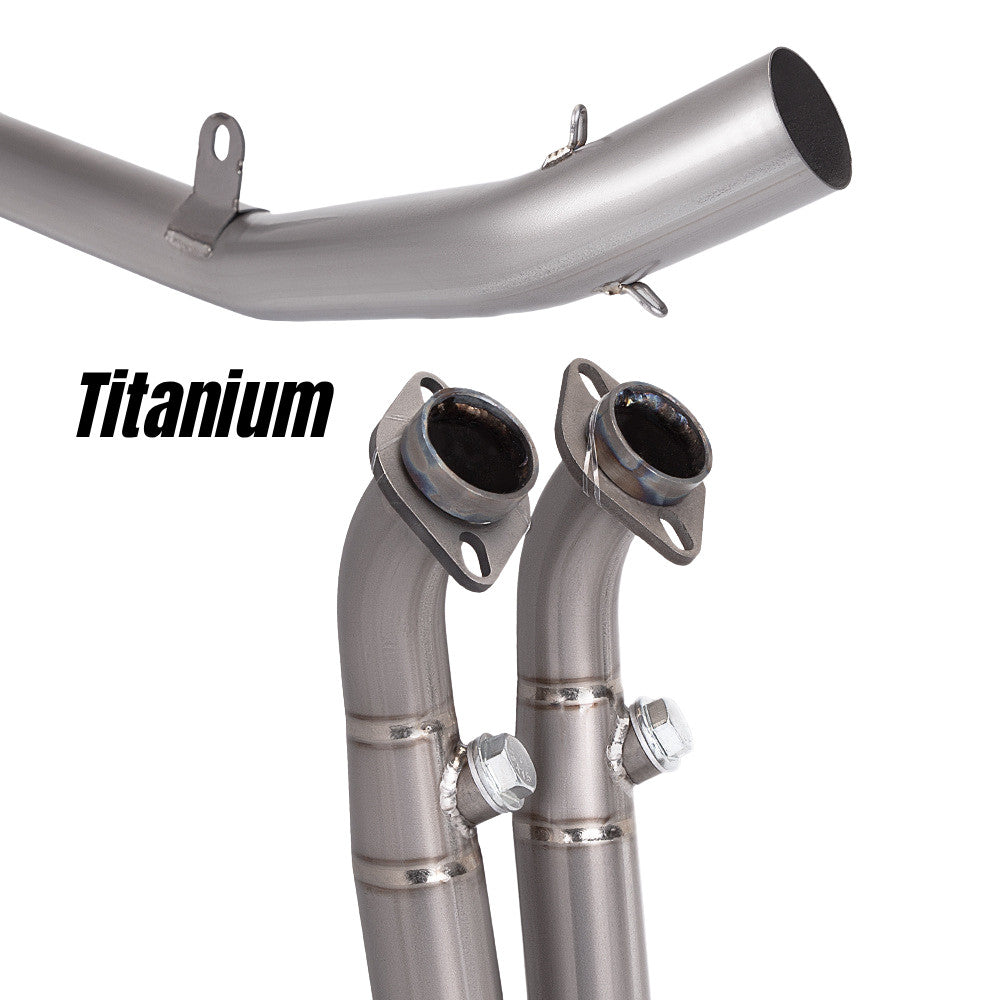 RAVEN CFMOTO 450SR 450NK Exhaust Stainless Steel Titanium Full System Exhaust Motorcycle Muffler