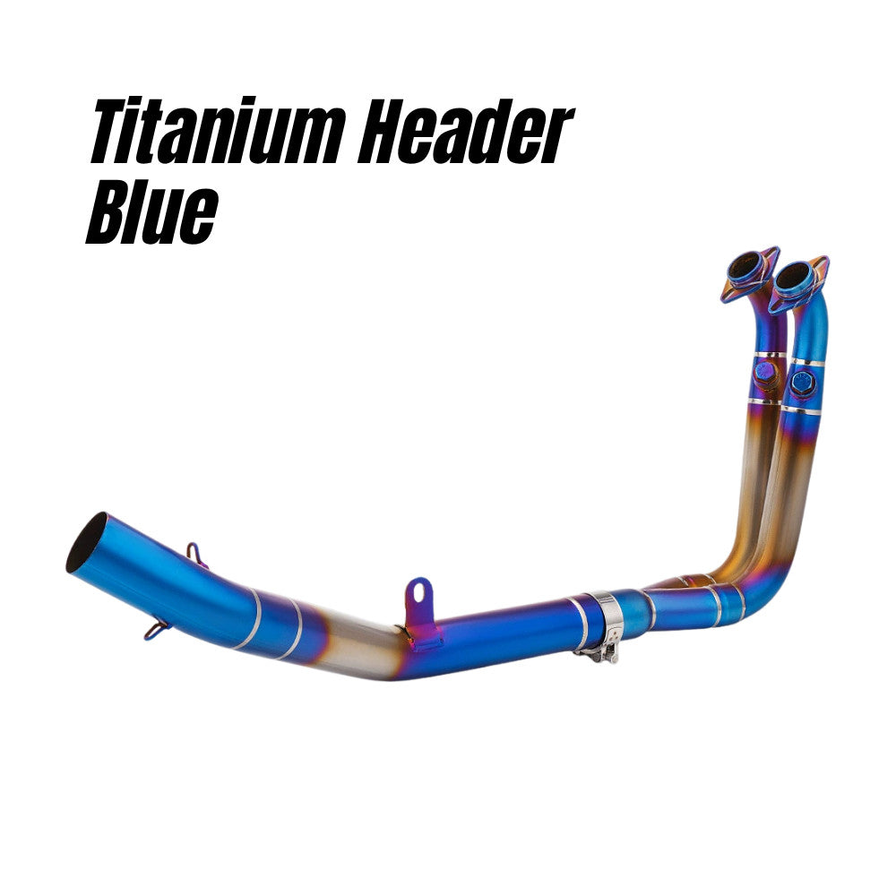 RAVEN CFMOTO 450SR 450NK Exhaust Stainless Steel Titanium Full System Exhaust Motorcycle Muffler