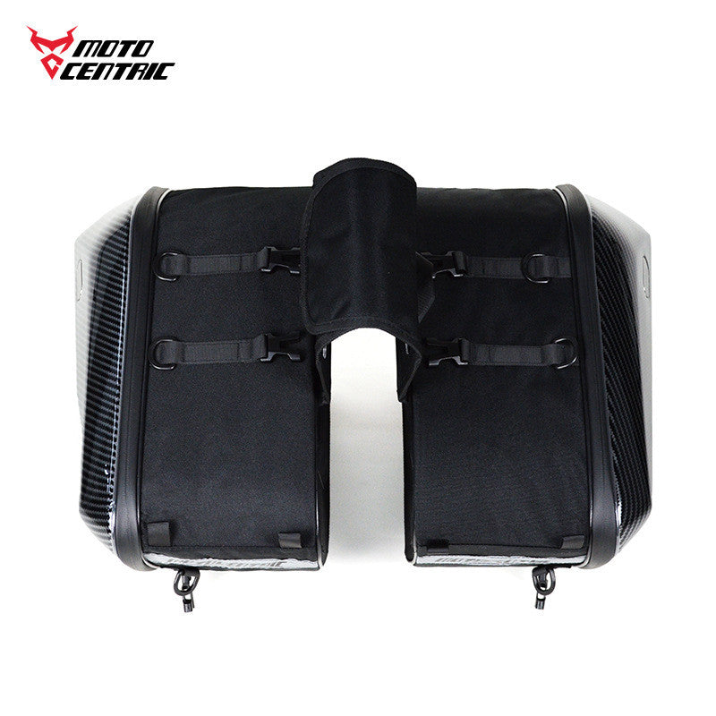 Universal Motorcycle Saddle Bag 60L Side Bag Camel Bag Motorcycle Helmet Bag Waterproof Tail Bag