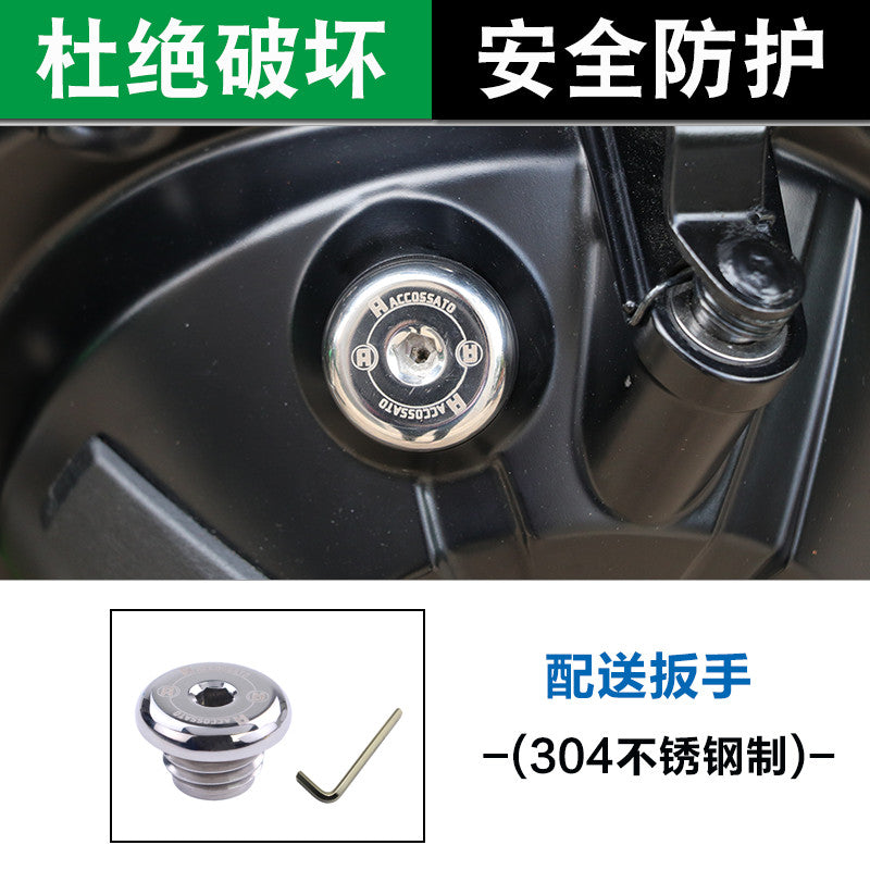 Kawasaki Ninja500 SE Footrest Rear Armrest Short Tail Guard Bar Exhaust Cover Modenas NInja 500 SE