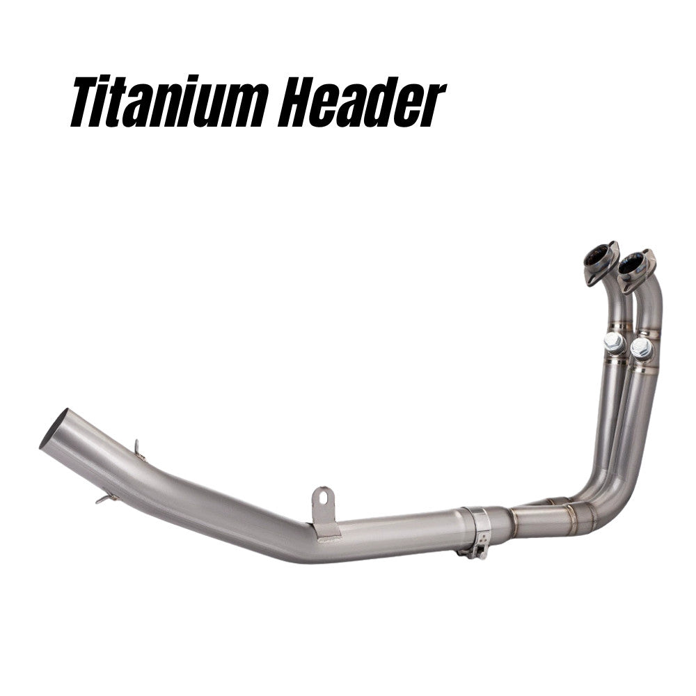 RAVEN CFMOTO 450SR 450NK Exhaust Stainless Steel Titanium Full System Exhaust Motorcycle Muffler