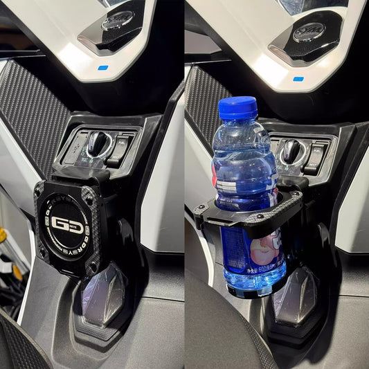SYM Cruisym 400i Water Bottle Holder Folding Aluminum Alloy Cup Holder Storage Motorcycle Bottle Holder