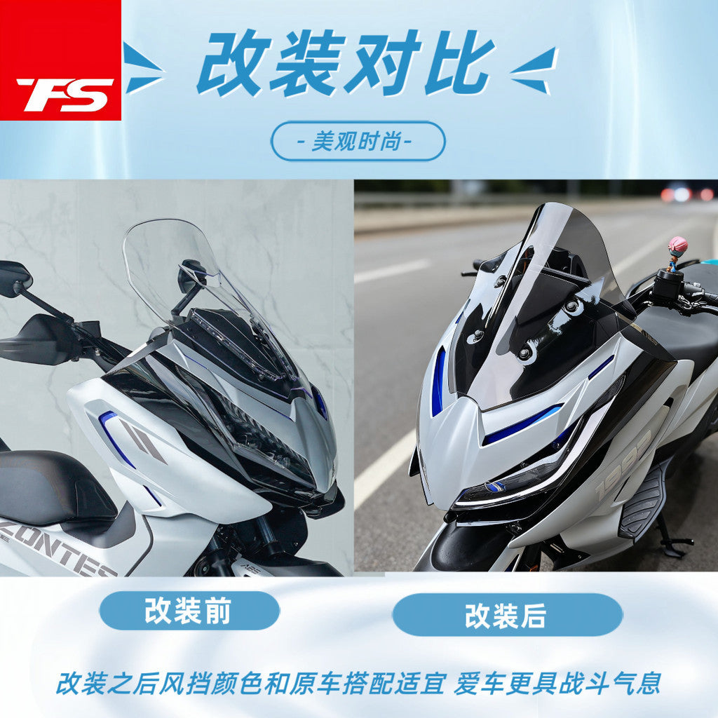 TFS ZONTES 368E Racing Sport Design Windshield Modified Front 368E Windshield 368E Windshield
