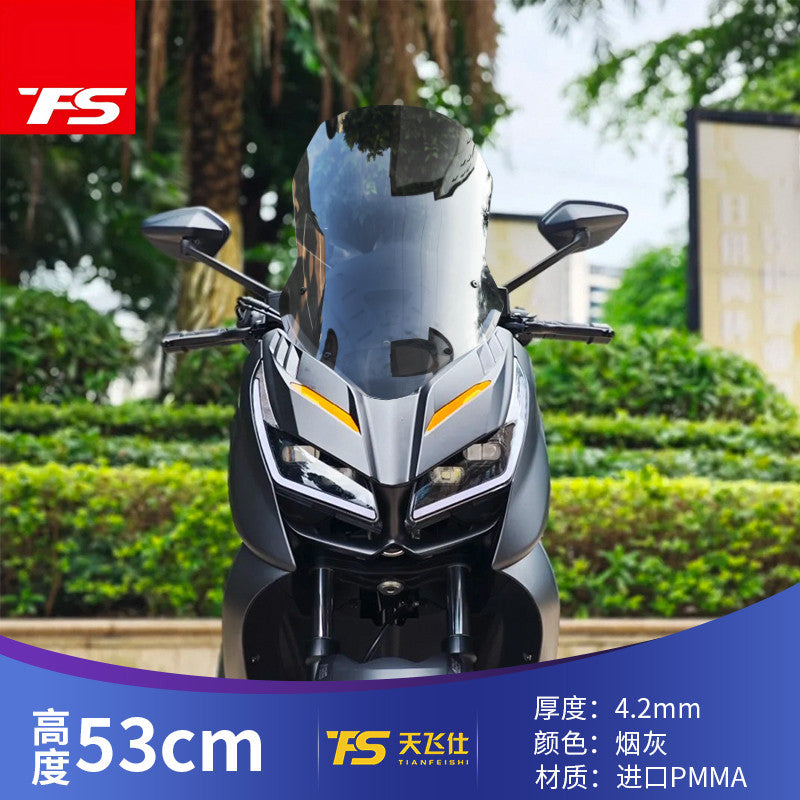 TFS ZONTES 368D Windshield Modification Heightened Windshield 368D Front Windshield Widened