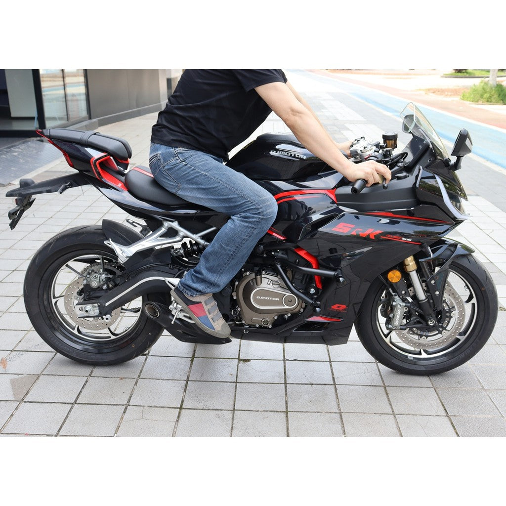 QJMOTOR SRK250RD Crash Bar Guard Bar Motorcycle Slider Racing Crash Bar Motorcycle Accessories