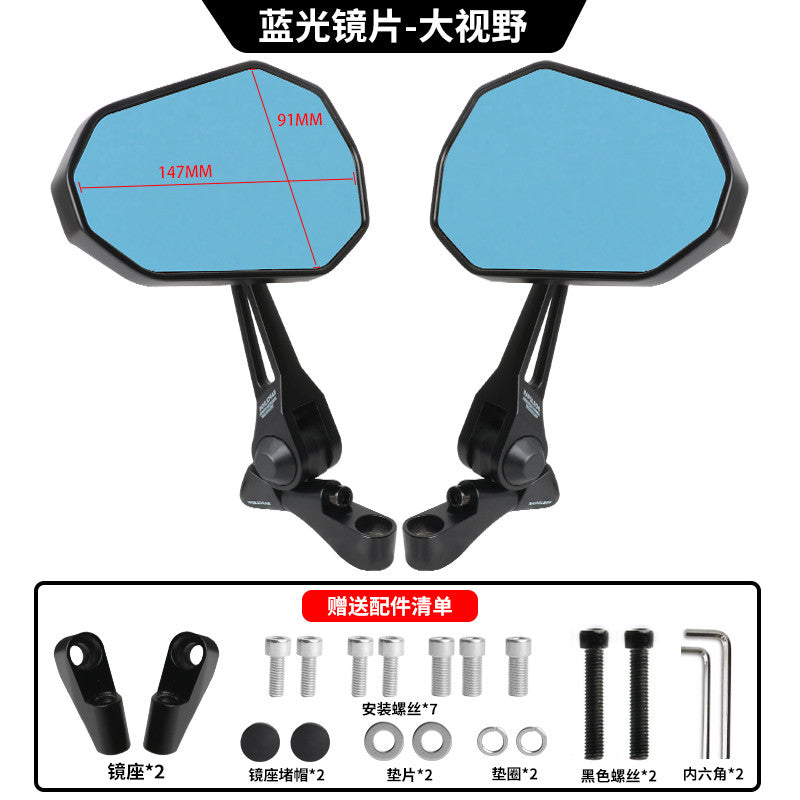 QJMOTOR FORTRESS 350 Motorcycle Modified AOS9 Universal Rearview Mirror Fort 350 Side Mirror