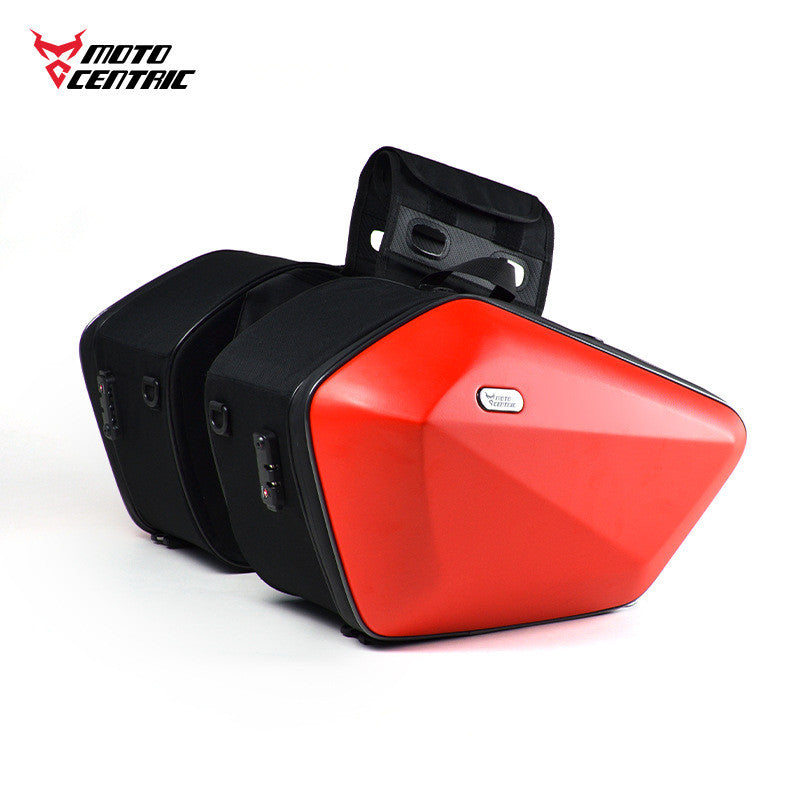 Universal Motorcycle Saddle Bag 60L Side Bag Camel Bag Motorcycle Helmet Bag Waterproof Tail Bag