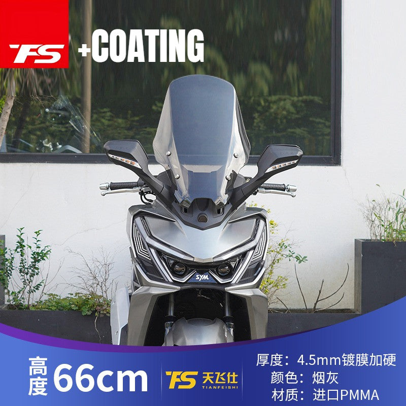 TFS SYM CRUISYM 400i 2025 Windshield Increase Height Windshield CRUISYM400 Front Windshield SYM400
