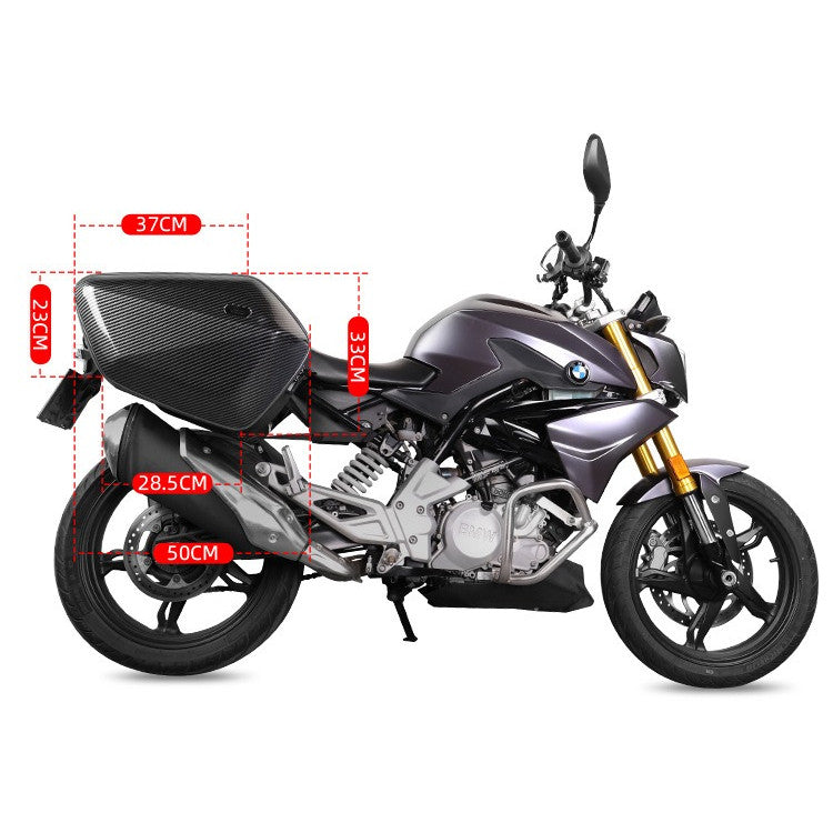 Universal Motorcycle Saddle Bag 60L Side Bag Camel Bag Motorcycle Helmet Bag Waterproof Tail Bag