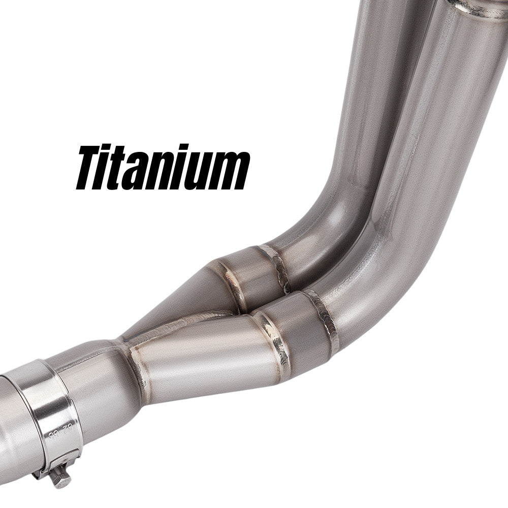 RAVEN CFMOTO 450SR 450NK Exhaust Stainless Steel Titanium Full System Exhaust Motorcycle Muffler