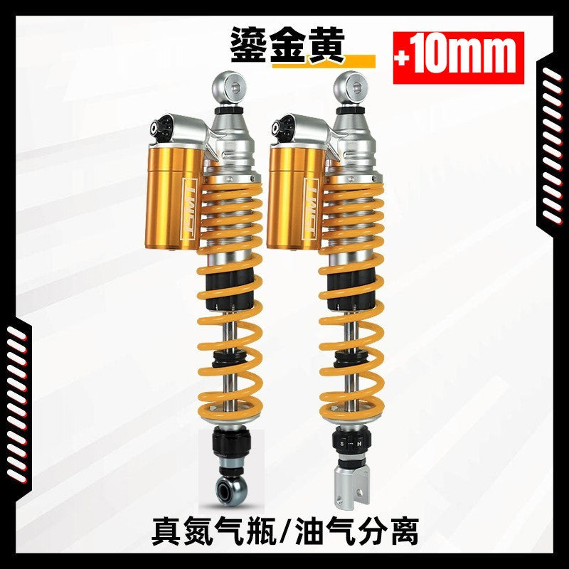 JSMT AVETA VANGUARD 250 +10mm Rear Shock Absorber Performance 3 Adjustable Preload Nitrogen Gas Can