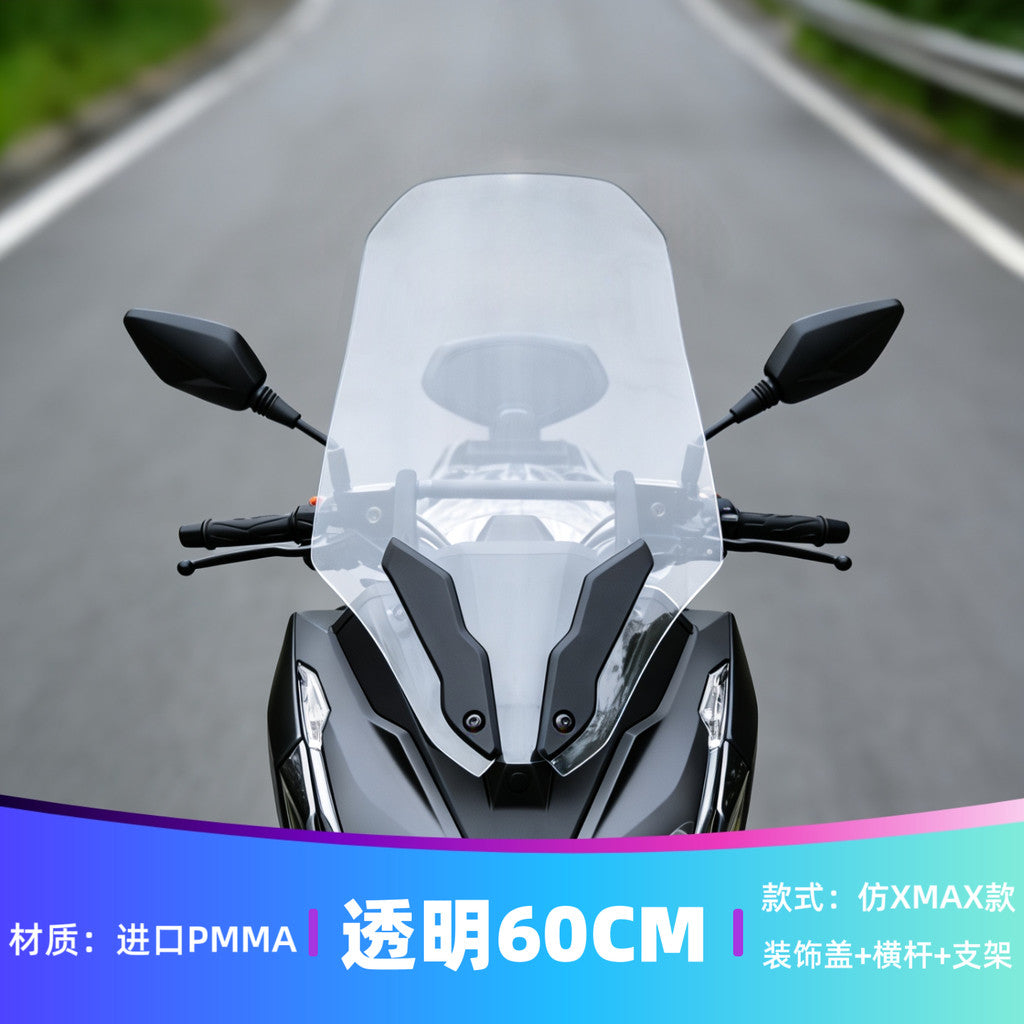 TFS VOGE SR150R Windshield Xmax Style Design Windscreen SR150R Deflector Motorcycle Windshield