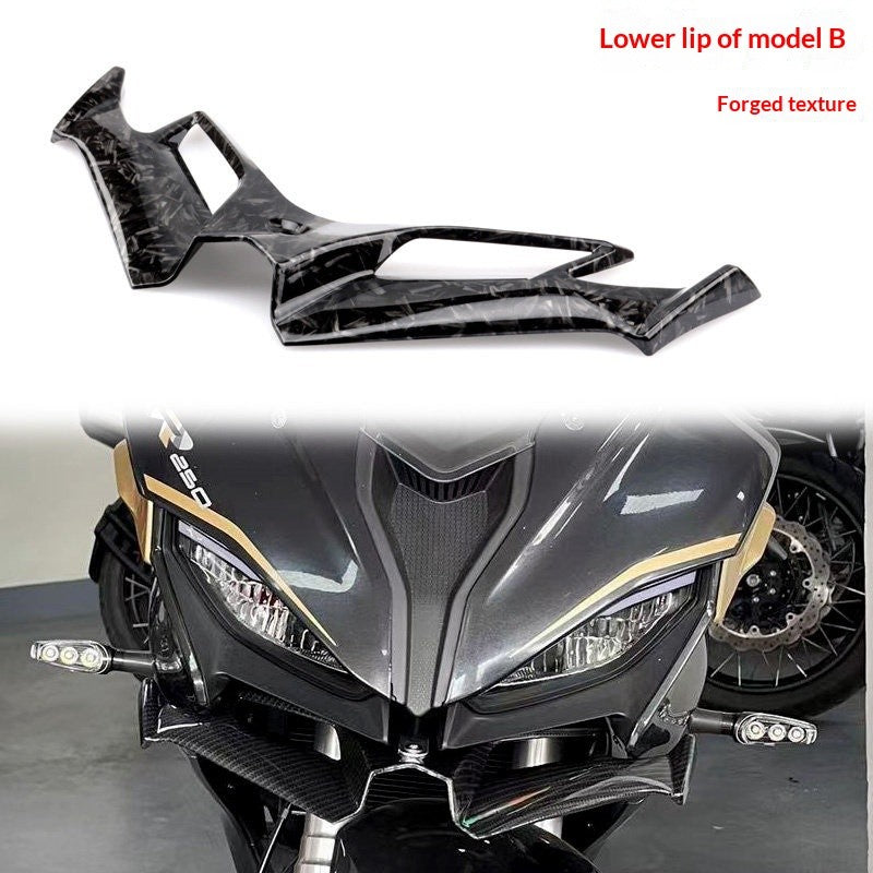 QJMOTOR SRK250R Modified Winglet Side Mirror Winglet Shark Fin Winglet Blade Side Winglet