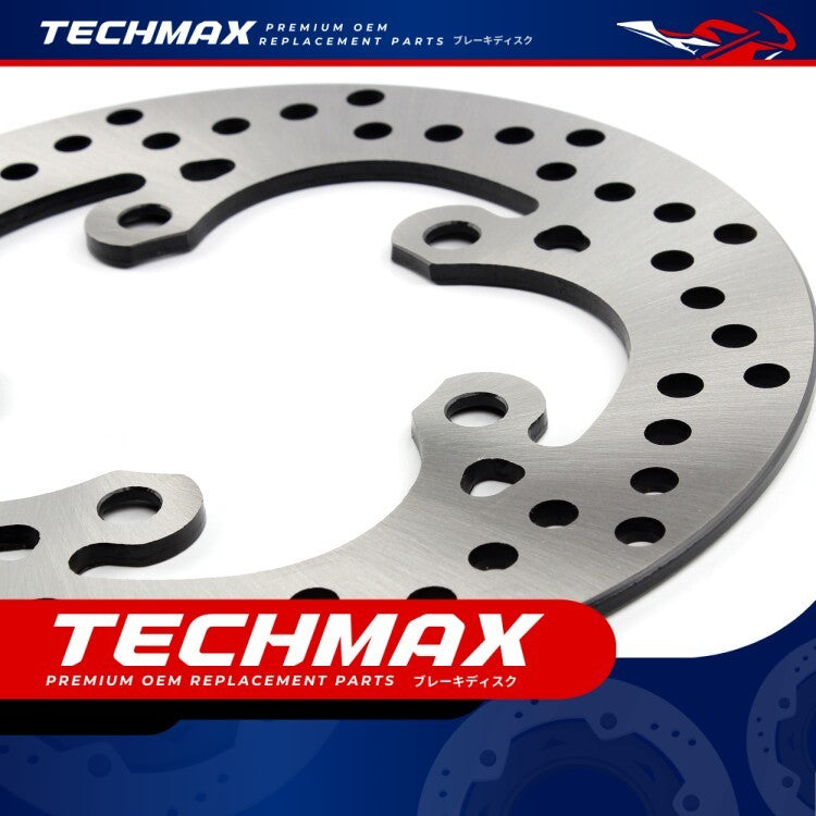 Techmax Brake Disc for Suzuki SV650 SV1000 TL1000 Rear Brake Disc Rear Disc Brake
