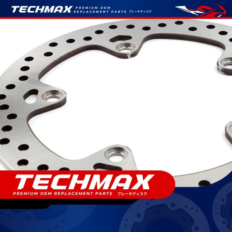 Techmax Brake Disc for BMW S1000XR K1200 K1300 R nine T Rear Brake Disc Rear Disc Brake