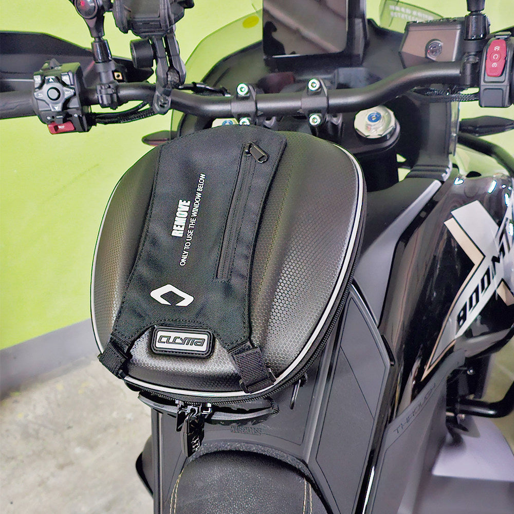 CUCYMA CFmoto 700MT Motorcycle Quick Release Tank Bag with Lock Anti-Theft Travel Bag