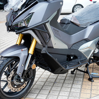 SYM ADXTG 400 Front Rear Crash Bar Harden Steel Exhaust CrashBar ADXTG 400 Top Box Bracket
