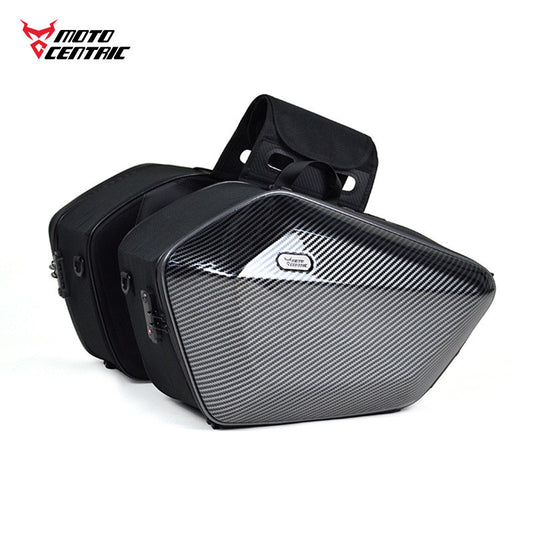 Universal Motorcycle Saddle Bag 60L Side Bag Camel Bag Motorcycle Helmet Bag Waterproof Tail Bag