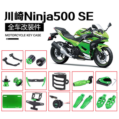 Kawasaki Ninja500 SE Footrest Rear Armrest Short Tail Guard Bar Exhaust Cover Modenas NInja 500 SE
