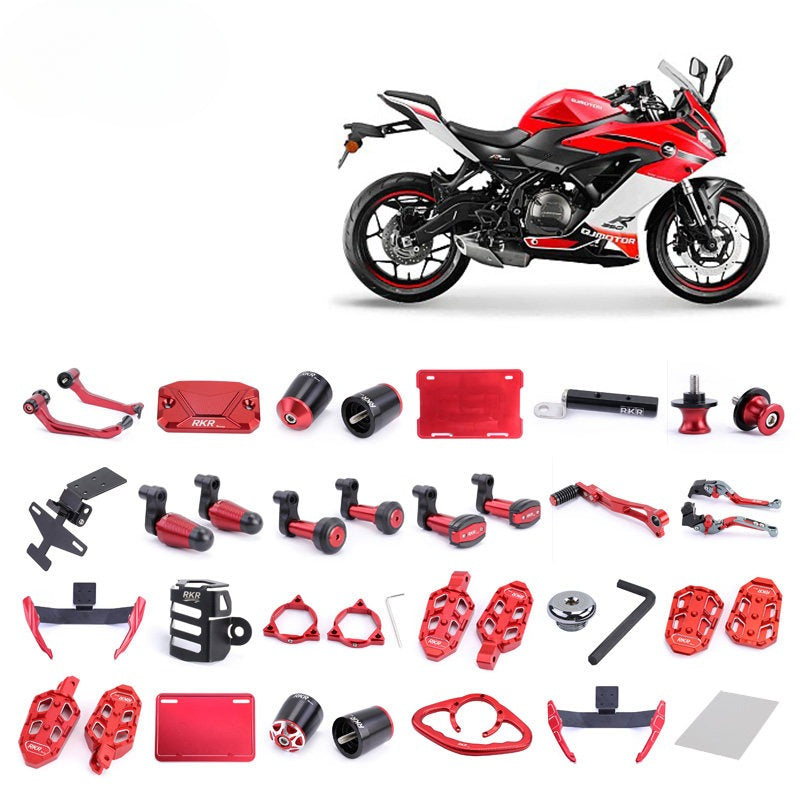 QJmotor SRK250RR Accessories Lever Guard Handlebar Guard Pedal Body Slider Engine Oil Dipstick Nut