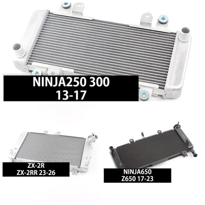 Kawasaki Motorcycle Radiator NINJA 250 Z250 Z900 ZX-25R ZX-25RR Versys 650 NINJA 650 Z650 NINJA 500
