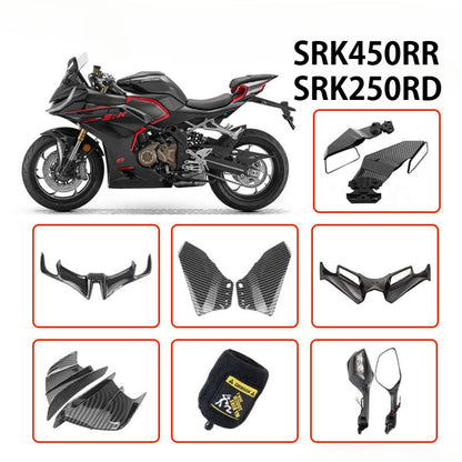 Qjmotor SRK450RR Accessories Winglet Front Winglet SRK250RD Absorber Racing Winglet Side Mirror