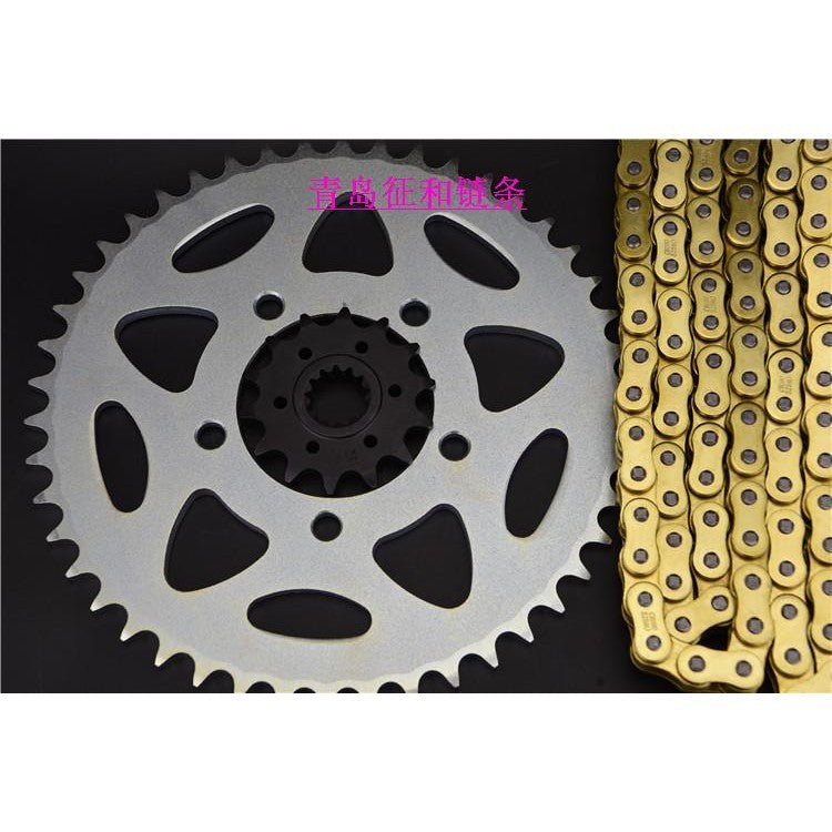 Motorcycle Benelli tnt600 bn600 trk502 tnt300 choho 525 X-ring Chain + front&rear sprocket