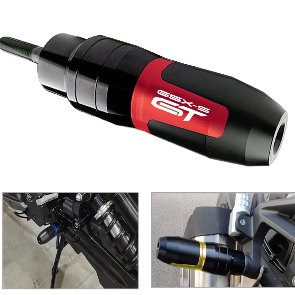 Suzuki GSX-S1000GT GSXS1000 Modified Exhaust Pipe Silder CNC Rod Exhaust Protector Rod