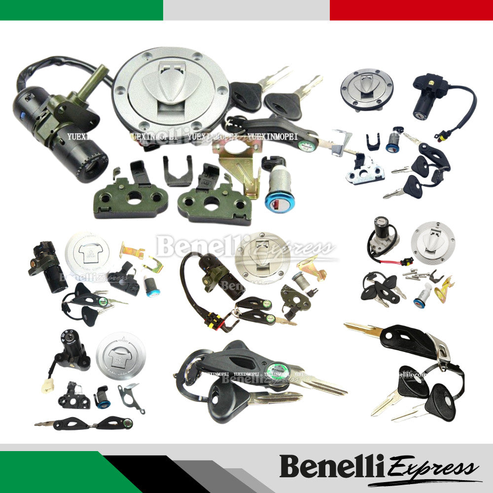 BENELLI Tnt600 600s 300 Tnt25 Leoncino 500 SRK250 Tnt135 150s Trk251 Trk502 Trk502x 502c Fuel Cap Lock Key Lock Set