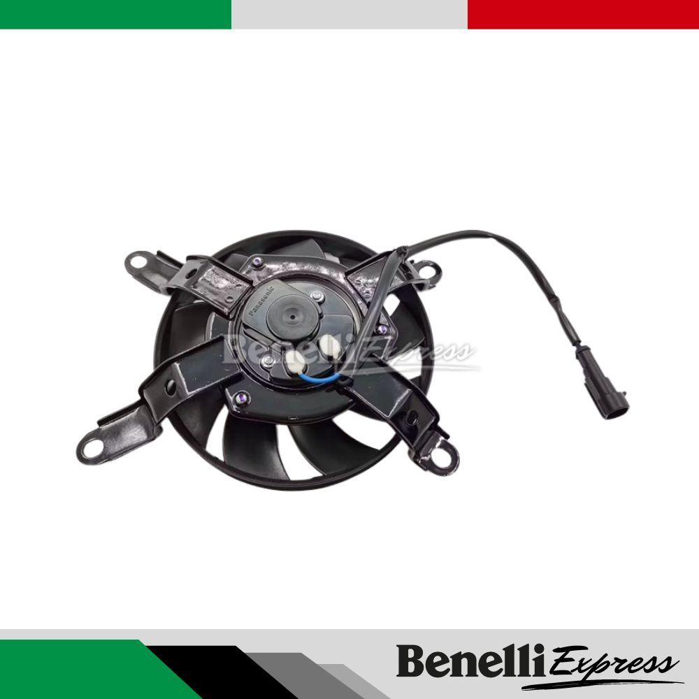 Motorcycle Benelli Leoncino 500 Water Tank Fan Cooling Box Radiator Assembly Motorcycle Spare Parts