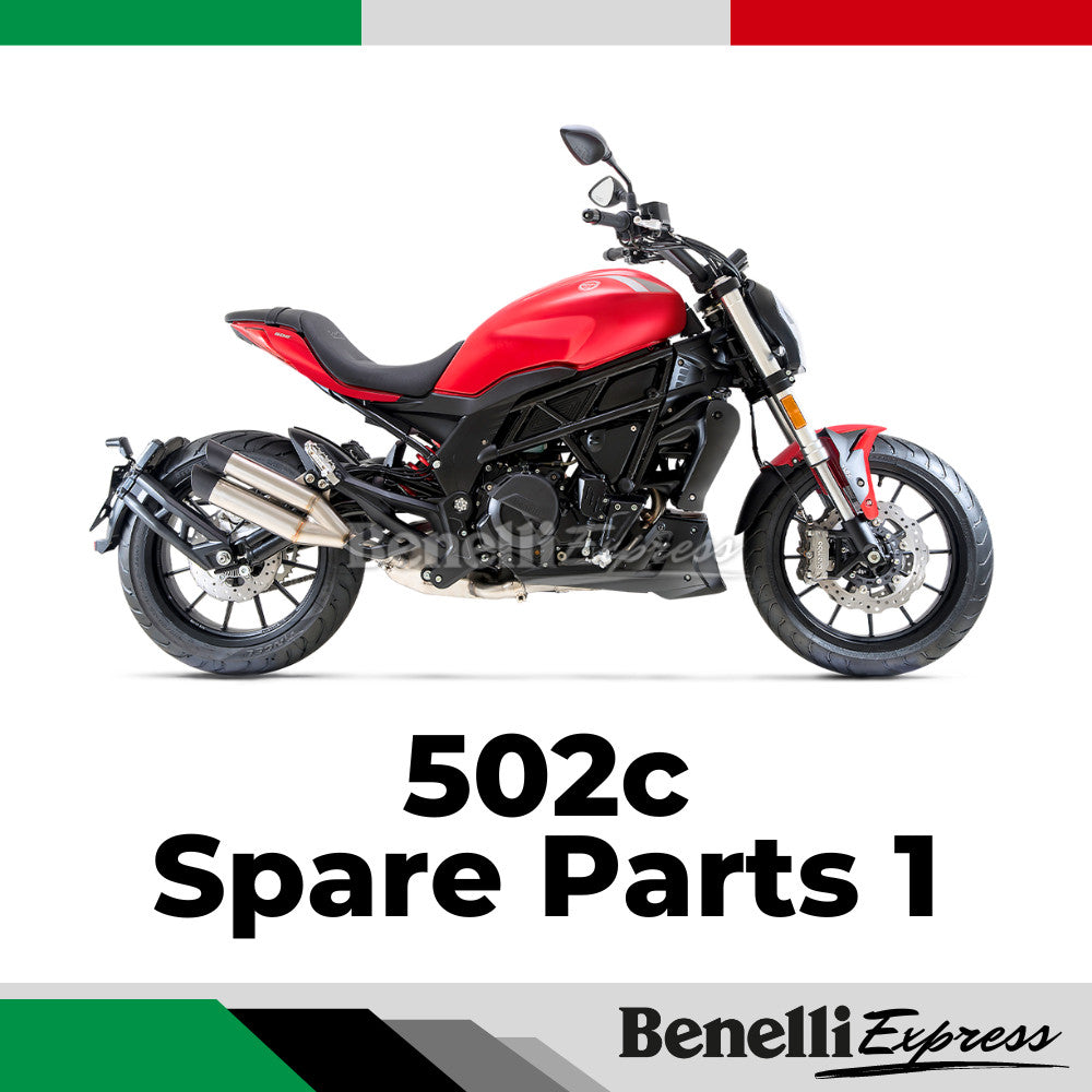BENELLI 502c Spare Parts 1 Brake Fork Oil Seal Water Pump Filter Seal Handle Bar Splash Guard Backrest Chain Adjuster