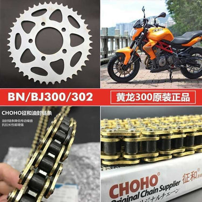 Benelli Tnt600 Srk600 Tnt300 249s SRV250 Tnt25 Tnt135 Trk251 Trk502 752s 502c 150s Leoncino Imepriale Chain Set Sprocket