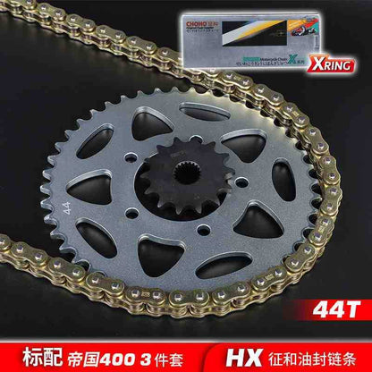 Benelli Tnt600 Srk600 Tnt300 249s SRV250 Tnt25 Tnt135 Trk251 Trk502 752s 502c 150s Leoncino Imepriale Chain Set Sprocket