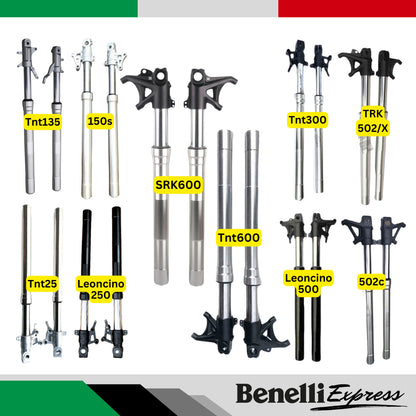 BENELLI Front Fork Absorber Tnt135 150s Tnt25 Leoncino 250 500 Trk251 Tnt300 249s Trk502 502x Tnt600 Srk600 Srk600rc
