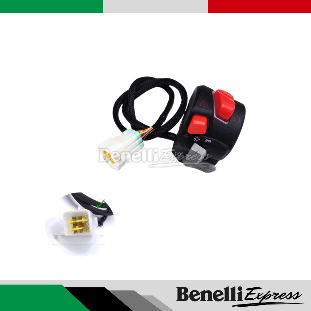 BENELLI Tnt600 300 249s Trk502 752s Leoncino500 250 Tnt25 Trk251 150s Tnt135 SRK600 SRV250 Fortress 350 Handlebar Switch