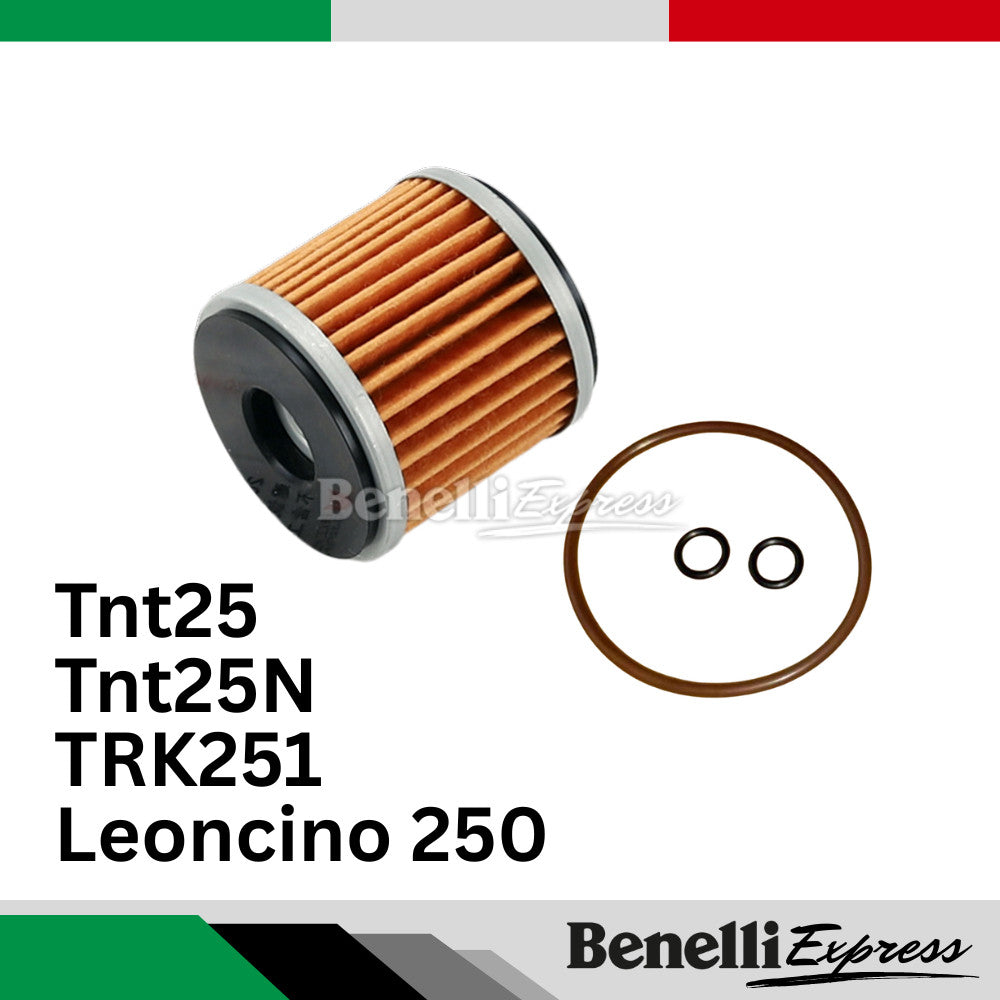 Benelli QJmotor Oil Filter Fuel Air Filter SRK250RD 450RR Tnt25 Trk251 Leoncino 250 TNT600 249s TRK502 SRV250 502c