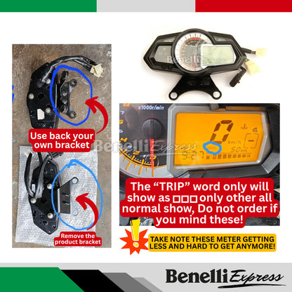 Benelli Tnt25 Spare Parts 2 Seat Cushion Brake Pump Disc Meter Radiator Clutch ECU Fuel Tank Key