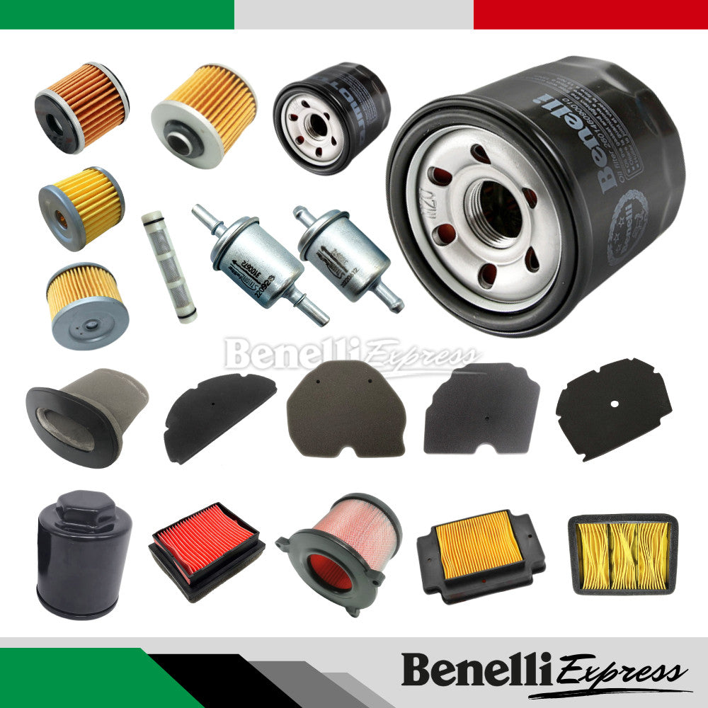 Benelli QJmotor Oil Filter Fuel Air Filter SRK250RD 450RR Tnt25 Trk251 Leoncino 250 TNT600 249s TRK502 SRV250 502c
