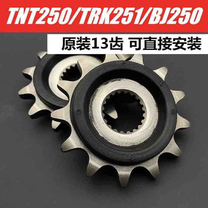 Benelli Tnt600 Srk600 Tnt300 249s SRV250 Tnt25 Tnt135 Trk251 Trk502 752s 502c 150s Leoncino Imepriale Chain Set Sprocket