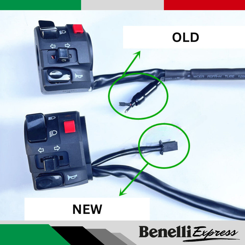 BENELLI Tnt600 300 249s Trk502 752s Leoncino500 250 Tnt25 Trk251 150s Tnt135 SRK600 SRV250 Fortress 350 Handlebar Switch